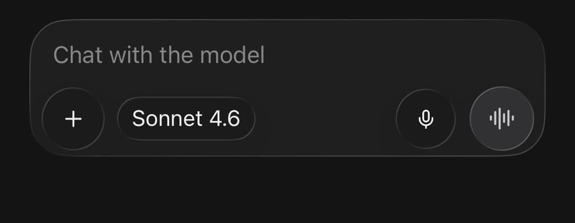 AIInput — The platform's own controls.