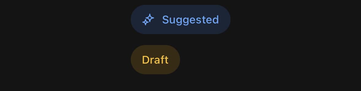 AnimatedBadge — Your own glyph.