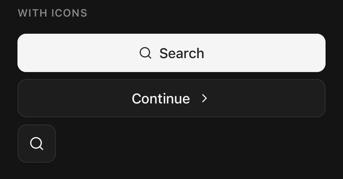 Button — With icons.
