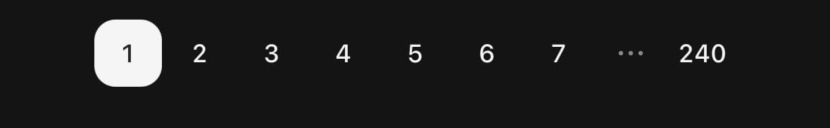 Pagination — A wider run.