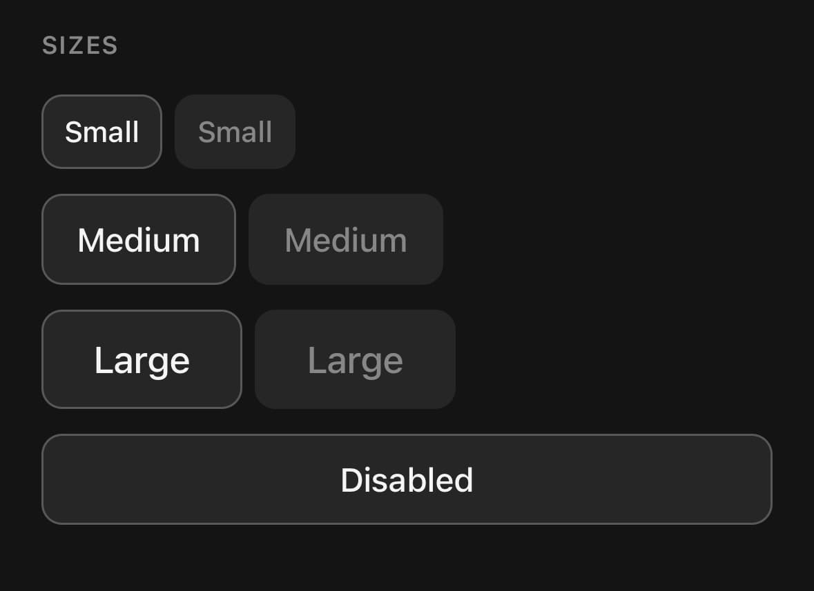 ToggleButton — size.